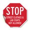 Signmission Stop Street Clothes & Lab Coats Not, 18 Inch X 18 Inch, Vinyl Decal OC-D-18-182 - alternate 1
