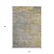 Homeroots 10' X 14' Gray Abstract Washable Indoor Outdoor Area Rug 608830 - alternate 2