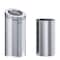 Hls Commercial 15 gal Round Trash Can, Silver, Open Top, Stainless Steel, 14.9 in HLSC04G15A - alternate 2