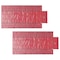 Mytee Products Airbag Parachute Fabric Red Ultra Light Lumber Tarp 16 ft x 27 ft (4 ft Drop) - 14 Oz, 2PK LT4FT-AB-REDx2 - alternate 1