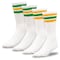 Railroad Sock "Team Spirit" Striped Crew Socks, Yellow/Green, 2PK 1570S YEL/GRN - alternate 2