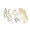 Trans Atlantic Co. LSV Series Saturn Style Standard-Duty Commercial Cylindrical Lever, Grade 2 Passage in Bright Brass DL-LSV10-US3 - alternate 2