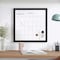 Martha Stewart Everette 18in. x 18in. Magnetic Calendar Dry Erase Board w/Blk Frame, w/Dry Erase Mrkr and 2 Mgnts BR-PM-MWP-4545-BK-MS - alternate 3
