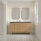 James Martin Vanities Laurent 60'' D Vanity, Light Natural Oak, w/ Parisien Bleu Quartz Top w/FreePower Wireless Charger 545-V60D-LNO-FPBL - alternate 3