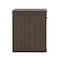 Manhattan Comfort Clifford Nightstand in Walnut (1-Drawer) NS1563-3 - alternate 4