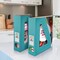 Acrimet Magazine File Holder Vertical Rack, Durable Plastic Desk Organizer, Solid Green, 2PK 277.VO - alternate 2