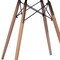 Homeroots 32" Black and Natural Wood Round Top Dining Table 568198 - alternate 3