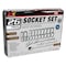 Performance Tool 26-Pc 1/2 In Dr. Sae Socket Set Tool Set, W32901 W32901 - alternate 2