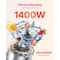 Vevor 61 oz 1400W Blender for Smoothies Food Processing Blender for Kitchen HS-208-2 - alternate 2