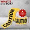 Pyle Caution Tape Set, Caution, Yellow, 3 in Wide x 656 ft Length, Polyethylene, 0.0012 inches per roll PCNTX4 - alternate 2