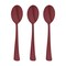 Smarty Had A Party Red Disposable Plastic Party Spoons, 600PK 410S-R-CASE - alternate 2