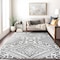 World Rug Gallery Tribal Pattern Area Rug 7 ft 10 in x 10 ft Cream WR141CREAM8X10 - alternate 1