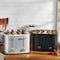 Zwilling Enfinigy 4-Slice Toaster, Extra Wide 1.5in Slots for Bagels and Toast, Silver 1016129 - alternate 2