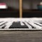 Jonathan Y Linear Modern Half-Stripe Gray/Cream 4 ft. x 6 ft. Area Rug CTP112B-4 - alternate 2