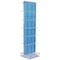 Azar Displays Blue Two-Sided Pegboard Floor Display On Studio Base with 50 6in Clear Hooks 700770-BLU-6C50 - alternate 2