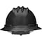 Ironwear High Density Polyethylene Full Brim Hard Hat Gloss Black Graphite 3970-BL-CFSP - alternate 1