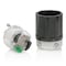 Leviton LockingPlug, 20A, 2hp, Black;White, Nylon 2411E - alternate 2