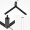Jonathan Y Potts 60.5" Modern Contemporary Aluminum/Iron Integrated LED Post Floor Lamp, Black JYL7126A - alternate 2