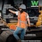 Ergodyne Hi-Vis Vest, 3XL, 30 " L, Orange 22477 - alternate 2