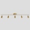 Vidalite Shura Antique Brass 5-Light Track Light with Rotatable Heads, Integrated LED, 3000k, 2450 Lmn CE1059884 - alternate 2