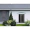 Vdomdoors Front Exterior Prehung Steel Door Ronex0130 Grey Sidelight Exterior Window Sidelite Entry Metal RONEX0130EXD-GRE-W36+16 X H80-RH-I - alternate 2