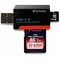 Verbatim POCKET CARD READER, USB 3.0 - BLACK 98538 - alternate 1