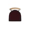 Holland Bar Stool Co Revelle 36in Swivel Extra Tall Bar Stool, Anodized Nickel Finish, Medium Back, Canter Bordeaux Seat 881 - alternate 2