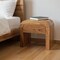 Homeroots 16" Brown Solid Wood One Drawer Nightstand 653810 - alternate 2