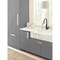 Amerock Kamari 5-1/16 in 128 mm Center-to-Center Satin Nickel Cabinet Pull BP36823G10 - alternate 2