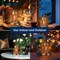 Kings County Tools Oil Lamp 8 in Tall Railroad Lantern with Brass Body & Glass Bulb Decorative Kerosene Lantern GW78A05-14 - alternate 2