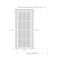 Sartodoors Sliding French Pocket Door 32 x 84 inches with, Planum 0040 Matte Black with White Glass, Kit Trims PLANUM0040PD-BLK-3284 - alternate 2