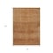 Homeroots 8' X 10' Copper And Ivory Geometric Washable Indoor Outdoor Area Rug 630498 - alternate 2