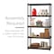 Iron Horse Boltless Shelving Unit, 5 Shelves, Steel, 18 in D x 36 in W x 72 in H 20992 - alternate 2
