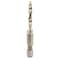 Drill America No. 10-32 UNF Drill/Tap/Countersink Bit with 1/4'' Quick Change Hex Shank TDCF10-32 - alternate 2