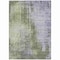 Homeroots 9' X 12' Olive Green And Purple Abstract Washable Indoor Outdoor Area Rug 587252 - alternate 2