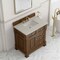James Martin Vanities Brookfield 36" Single Vanity, Honey Oak, w/ 3 CM Siberian Silestone Top 547-V36-HNO-3SFR - alternate 3