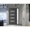 Vdomdoors Front Exterior Prehung Metal-Plastic Door, Manux 8113 Antracite Grey, Side Sidelite Transom, Office MANUX8113EXD-ANT-W32+12xH80-RH - alternate 2