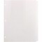 Business Source Reinforced Hole Punched Indexes, White, 36PK BSN36683 - alternate 1