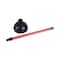 Boardwalk Toilet Plunger, 18in Plastic Handle, 5.63in dia, Red/Black BWK09201EA - alternate 2