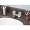 Home Impressions 2-Handle Knob 4'' Centerset Non-Metallic Bathroom Faucet Chrome F512R100CP-JPB3 - alternate 2
