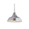 Jonathan Y Nira 9.75" Adjustable 3D Color Burst Glass/Metal Pendant, Chrome/Multi JYL9512A - alternate 1