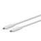Monoprice Essentials USB Type-C to Type-C 3.1 Gen 1 Cable - 5Gbps_ 3A_ 30AWG_ Wh 27921 - alternate 2