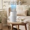 Edendirect 1250 sq.ft. HEPA Personal Air Purifier in White, with 3-layer Filter, 8H Timer, 3-level Speed ZR-QRAP010TKV02 - alternate 2