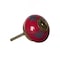 Homeroots Set of Eight Blue And Red Ceramic And Metal Drawer Pull Knobs, 8PK 544439 - alternate 2