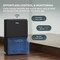 Tcl 50 Pint 4500 Sq. Ft. Smart Portable Dehumidifier with Pump, ENERGY STAR Certified, Black T50DC9SPB - alternate 2