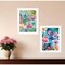 Homeroots Set Of Two Succulents Paradise and Tropical Flowers White Framed Print Wall Art, 2PK 408078 - alternate 2