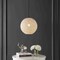 Jonathan Y Lacey 12 in. 1-Light Modern Bohemian Woven Paper Rope Round Globe LED Pendant, White/Black JYL1134A - alternate 2