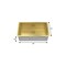 Homeroots 10in X 30in Gold Stainless Steel Undermount Kitchen Sink 719950 - alternate 2