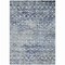 Homeroots 9' X 12' Blue And Silver Argyle Washable Indoor Outdoor Area Rug 615804 - alternate 2