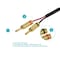 Monoprice Banana Speaker Plugs, 1pr, Closed Screw 2801 - alternate 2